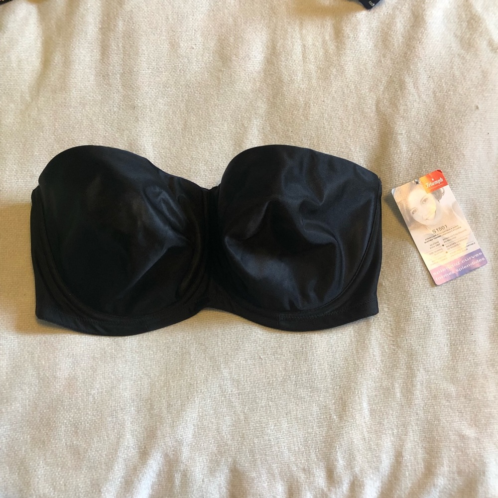 New old stock Triumph Splendid Curves strapless bra size 36DD